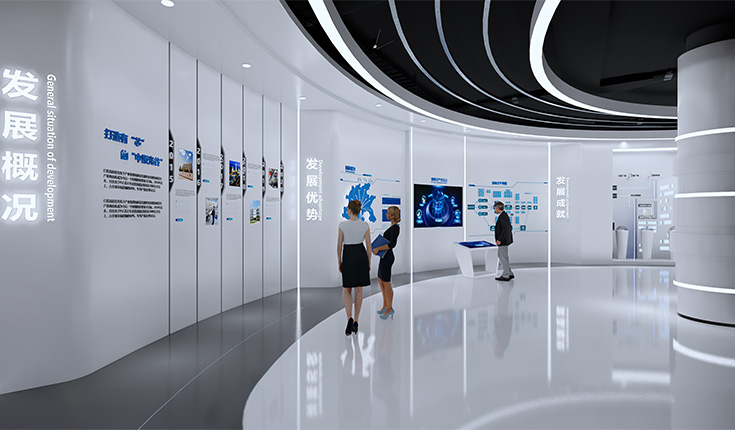 光电子规划展厅，提升展厅整体科技感